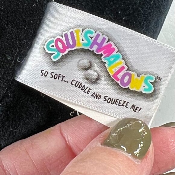 Squishmallow Cleo the Cat Halloween Black Green Kitten 8” Kellytoy Plush Stuffed - Picture 8 of 8